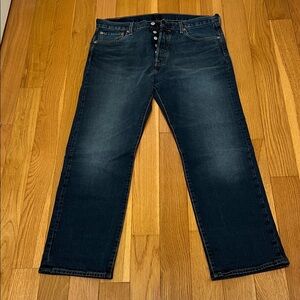 Levi's Men's Straight Jeans in Deep Indigo